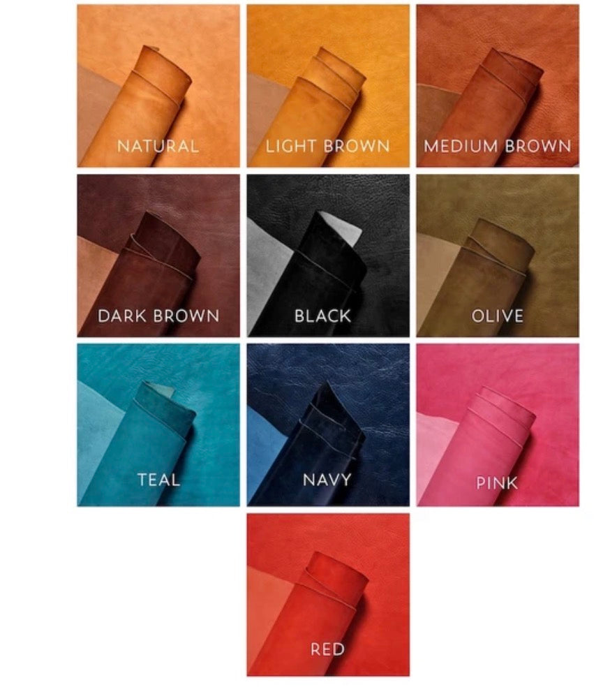 Pocket-sized Leather Journal